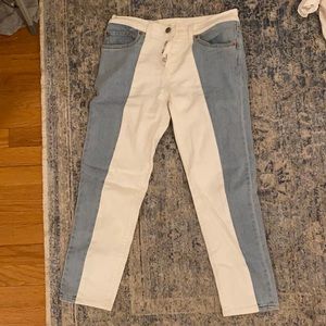 LEVIS color block jeans!!!